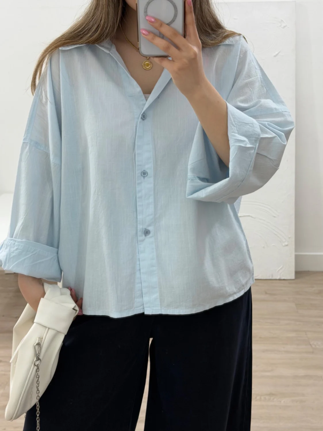 شومیز لینن زارا یک - Image 6